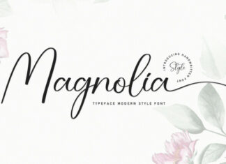 Magnolia Script Typeface