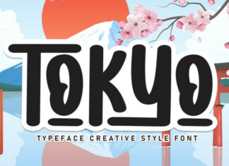 Tokyo Display Font