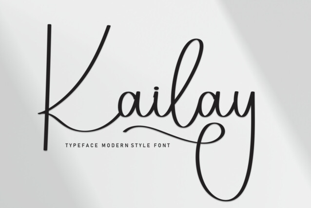 Kailay Script Font