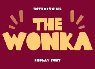 The Wonka Font