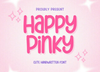 Happy Pinky Font