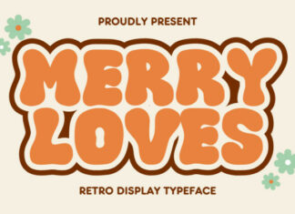 Merry Loves Display Font