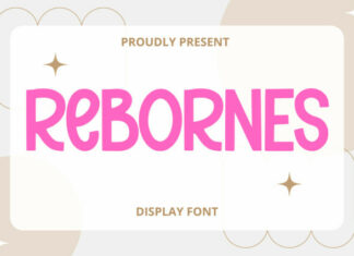 Rebornes Display Font