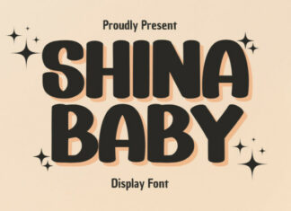 Shina Baby Display Font