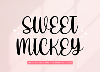 Sweet Mickey Font