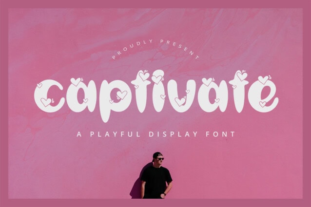 Captivate Display Font
