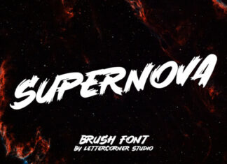 Supernova Font