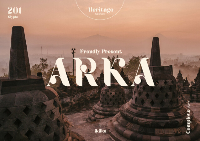 Arka Typeface