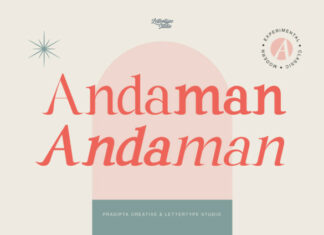 Andaman Typeface