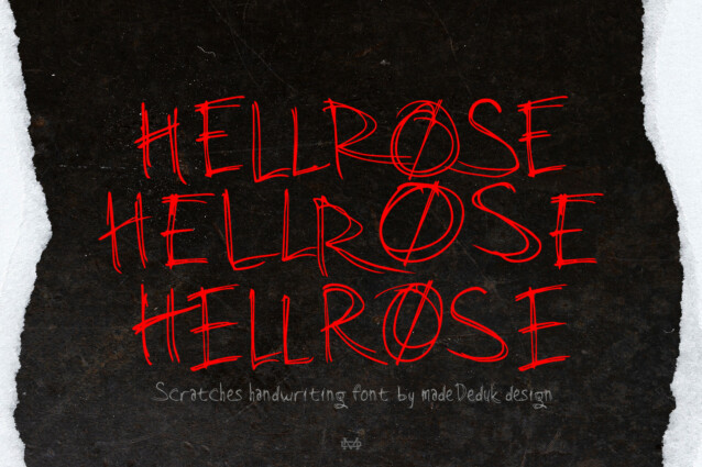 Hellrose Font