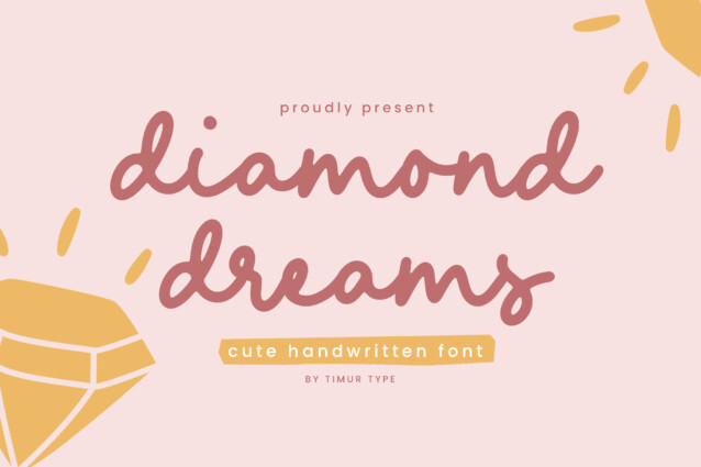 Diamond Dreams Font