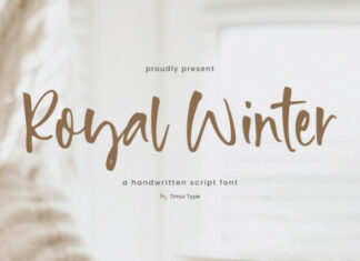 Royal Winter Font