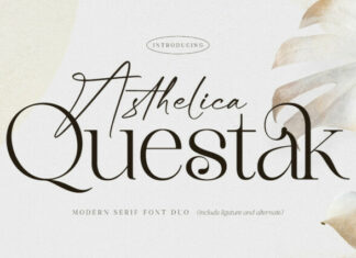 Asthelica Questak Font