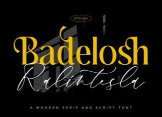 Badelosh Ralintesla Font