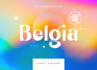 Belgia Typeface