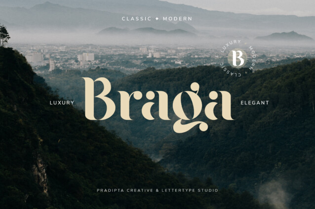 Braga Typeface