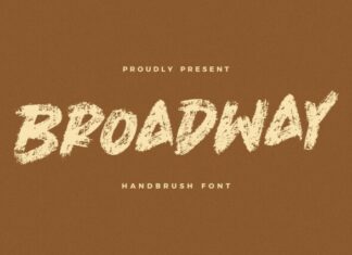 Broadway Typeface