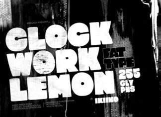 Clockwork Lemon Font
