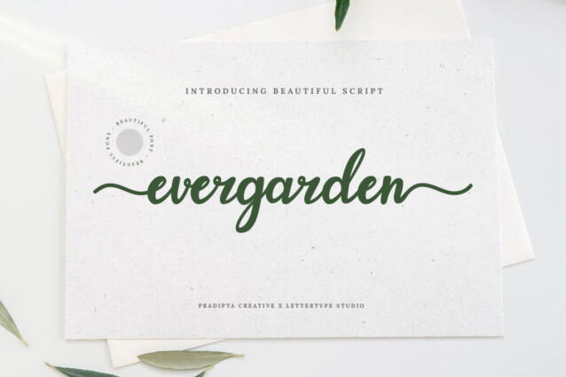 Evergarden Typeface