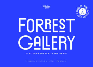 Forrest Gallery Font