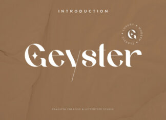 Geyster Typeface