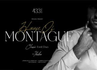 House of Montague Typeface