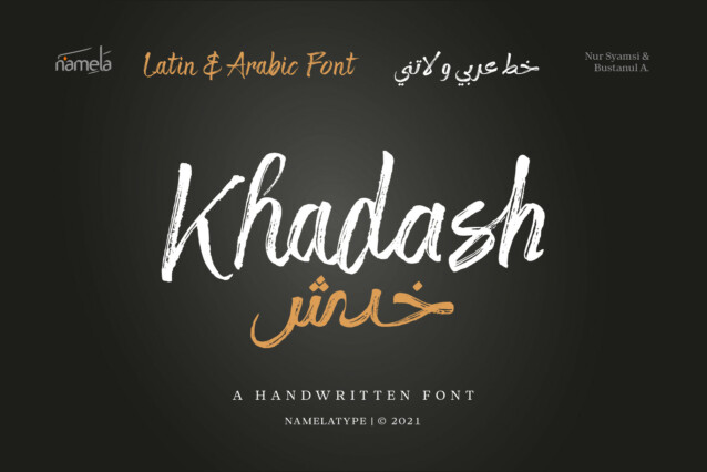 Khadash Arabic Font