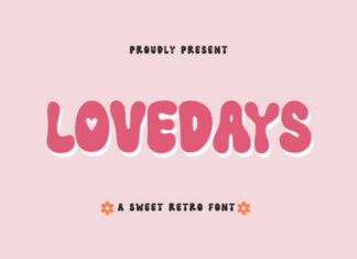 Lovedays Display Font