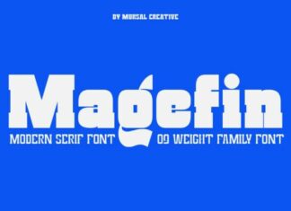 Magefin Font