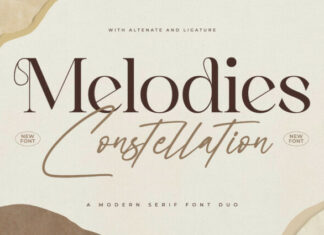 Melodies Constellation Font