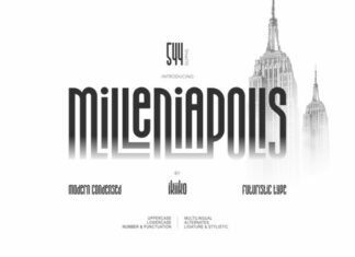 Milleniapolis Typeface