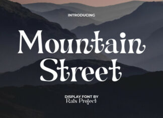 Mountain Street Font