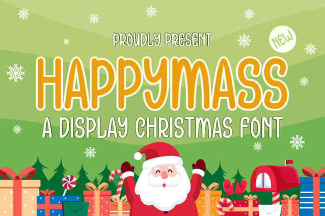 Happymass Display Font