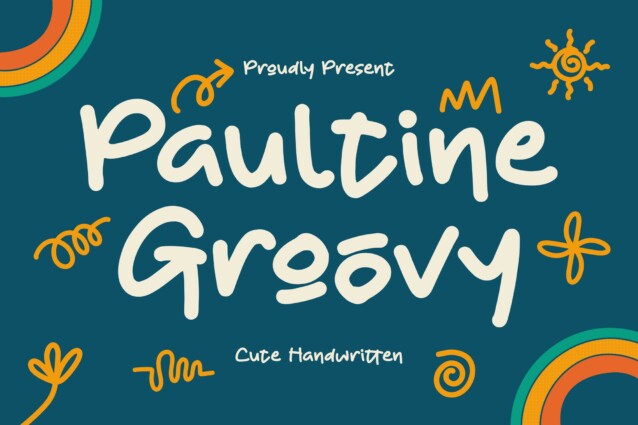 Paultine Groovy Font