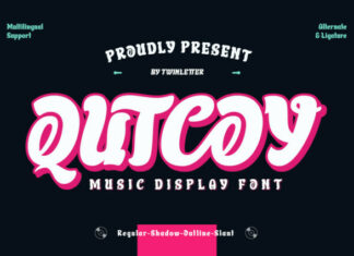 Qutcoy Font