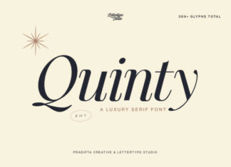 Quinty Font