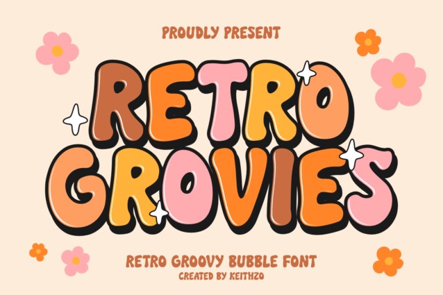 Retro Grovies Font - Download Free Font