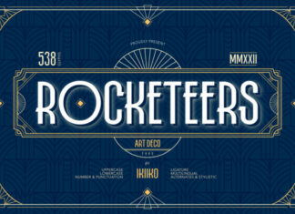 Rocketeers Typeface