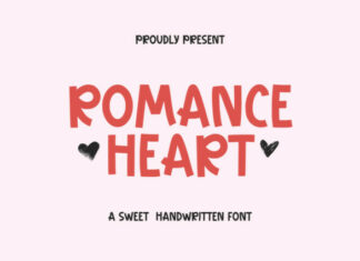 Romance Heart Font