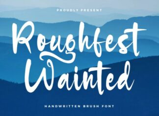 Roughfest Wainted Font