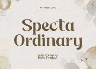 Specta Ordinary Font