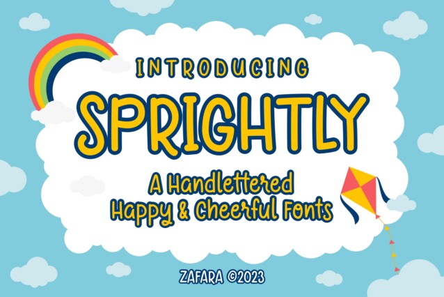 Sprightly Display Font