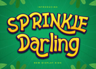 Sprinkle Darling Font is a serif modern and classic typeface that has own unique style & modern look. This typeface is perfect for an elegant & luxury logo, book or movie title design, fashion brand, magazine, clothes, lettering, quotes, and so much more. 