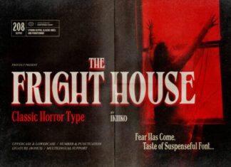The Fright House Font