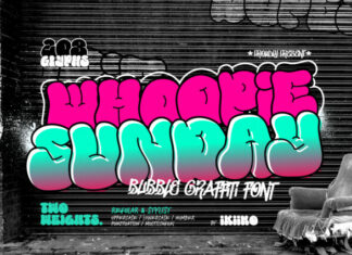 Whoopie Sunday Font