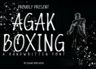 Agak Boxing Font