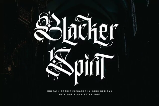 Blacker Spirit Font - Download Free Font