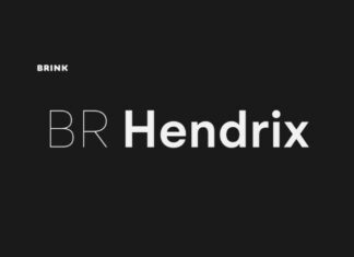 BR Hendrix Font