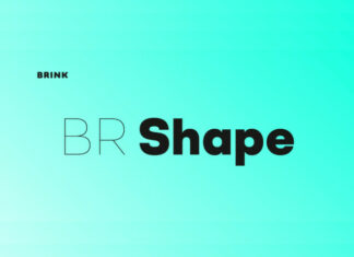 BR Shape Font