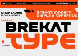 Brekat Font